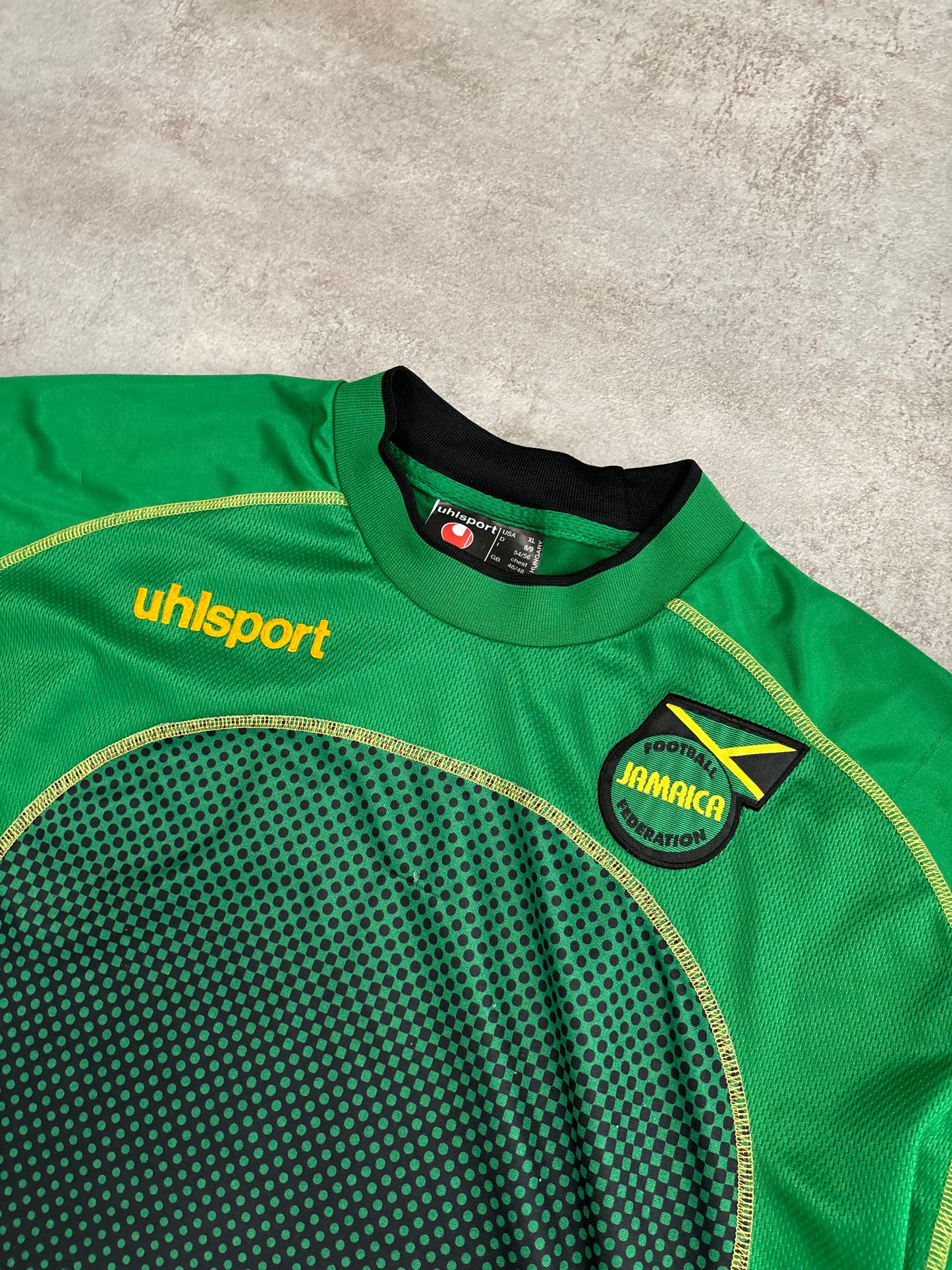 Camiseta Visitante Uhlsport Jamaica 2004 Vintage - M