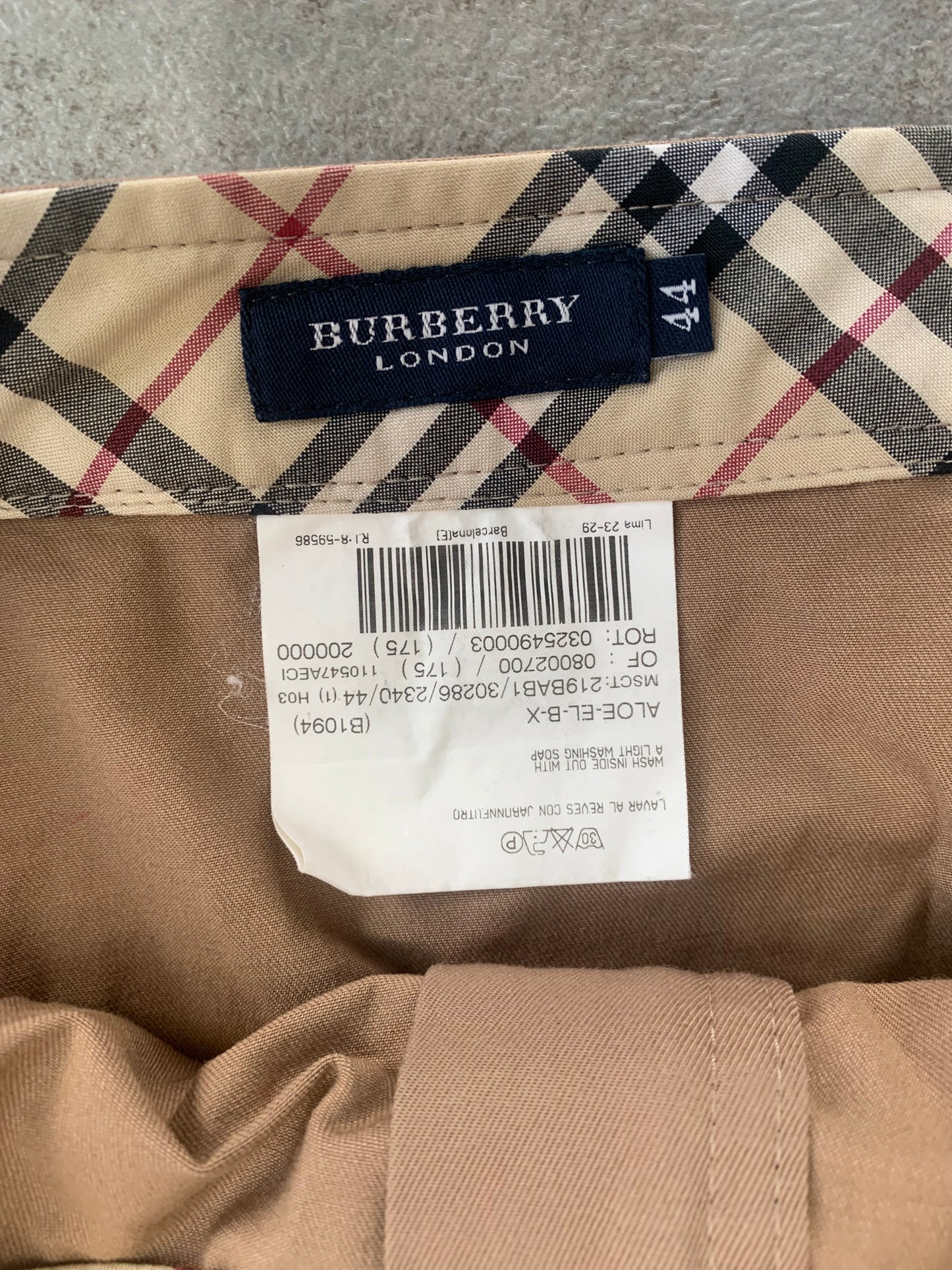 Falda Vintage Burberry 90’s - M