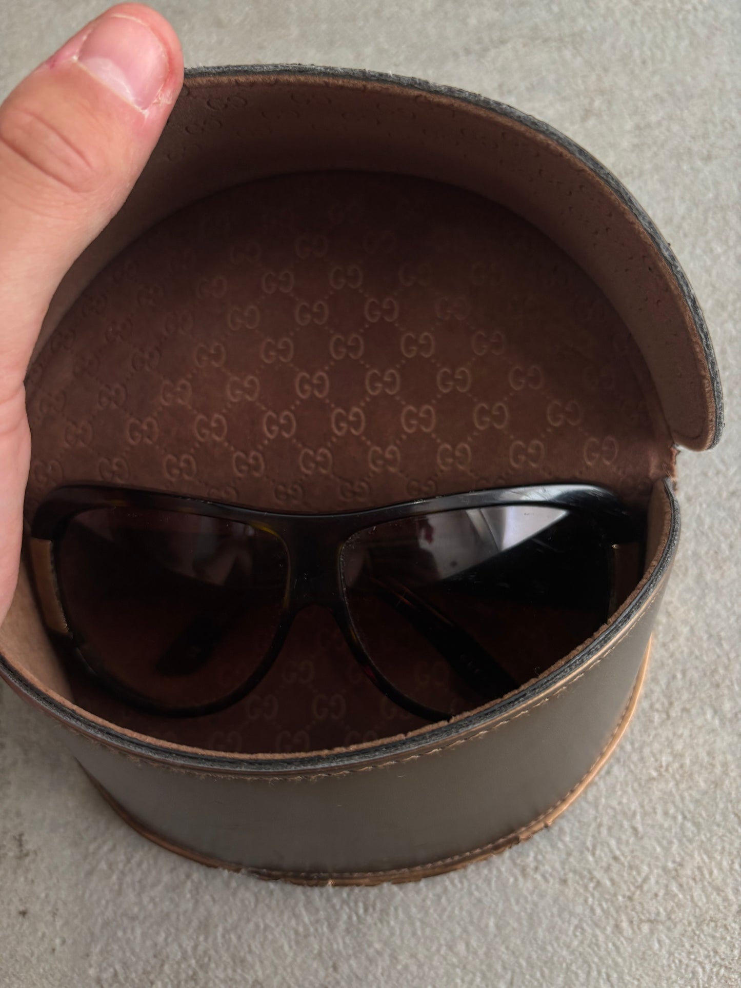 Gafas Transparentes Aviador Gucci 00s Vintage
