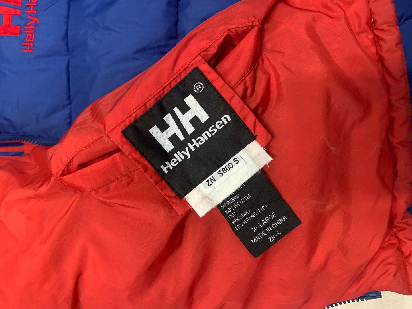 Helly Hansen Reversible Vintage Puffer Jacket - Xl