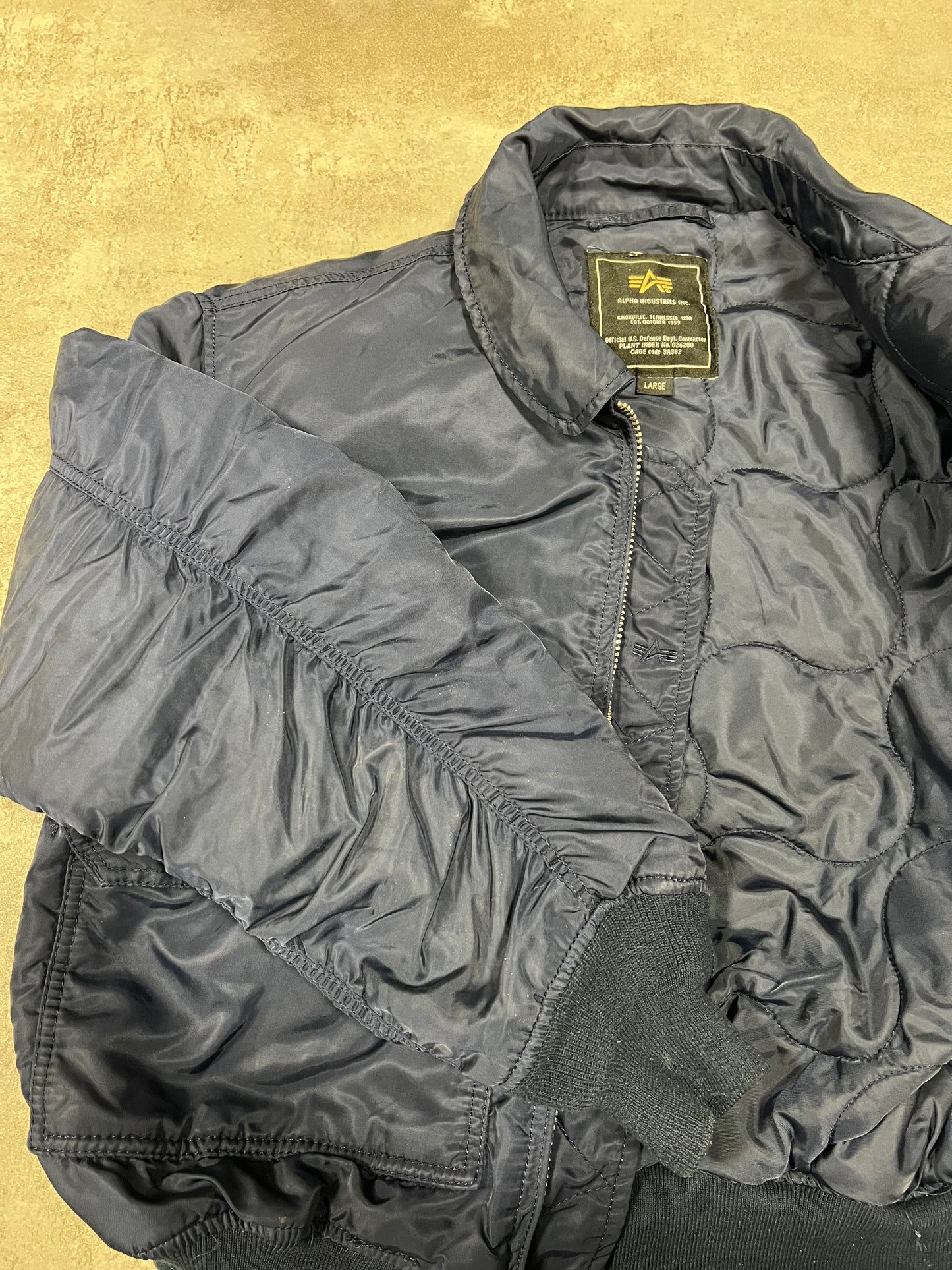 Chaqueta Bomber Vintage Alpha Industries 00’s - L