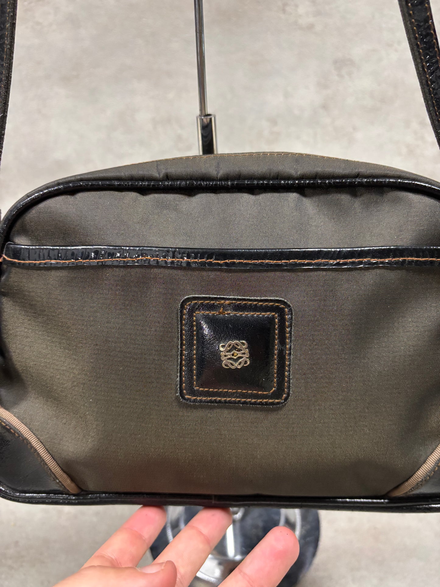 Bolso de Hombro Bandolera Loewe 00s Vintage