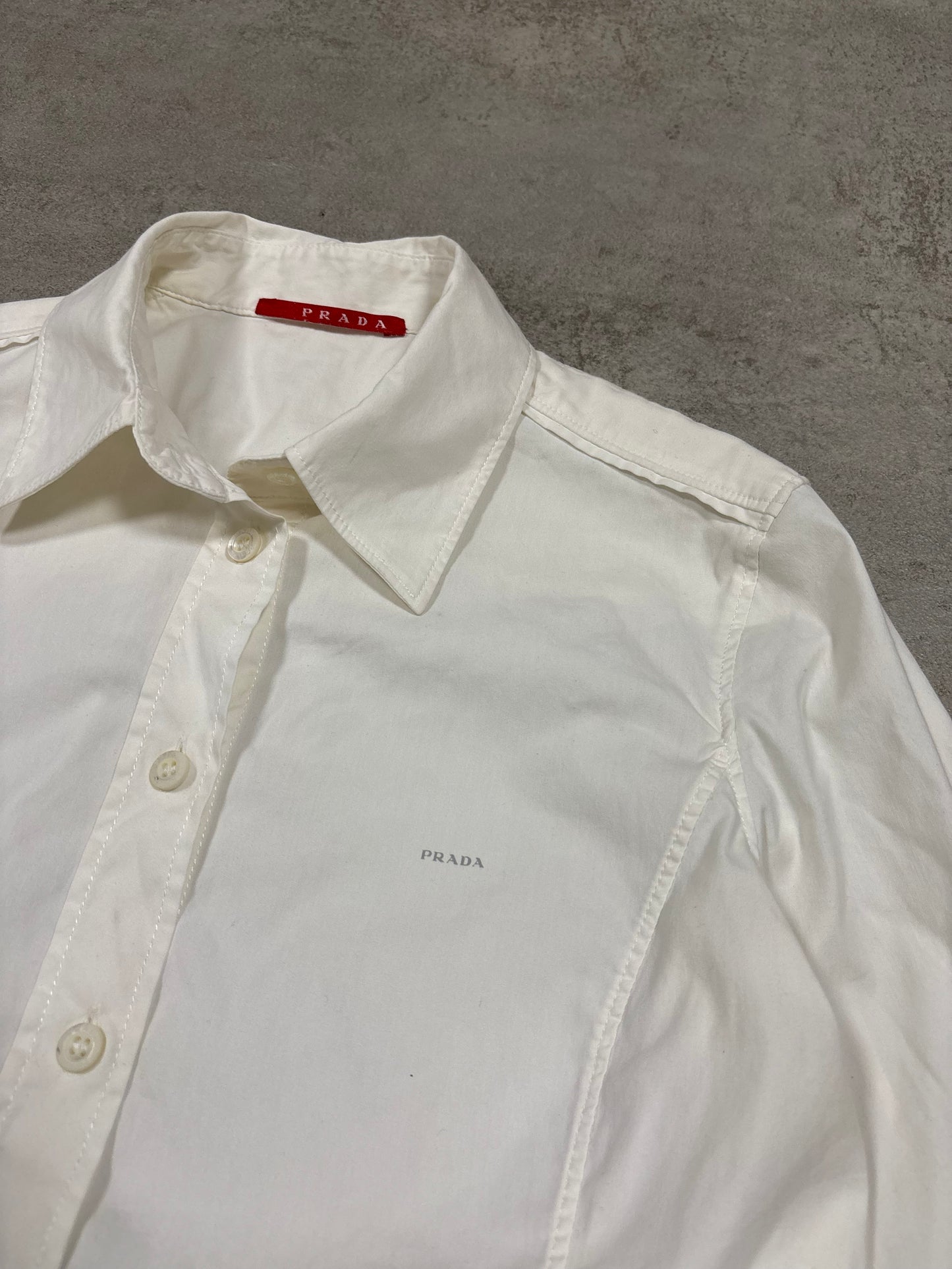 Camisa Elástica Ajustada Prada 2008 - S Woman