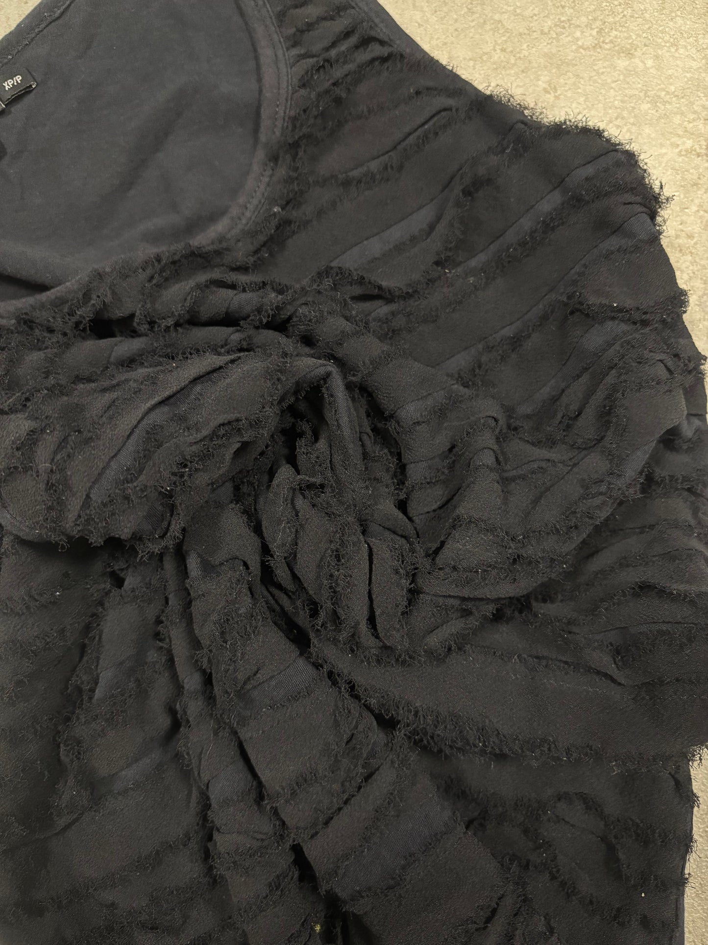 Top Texturizado DKNY 00s Vintage - S