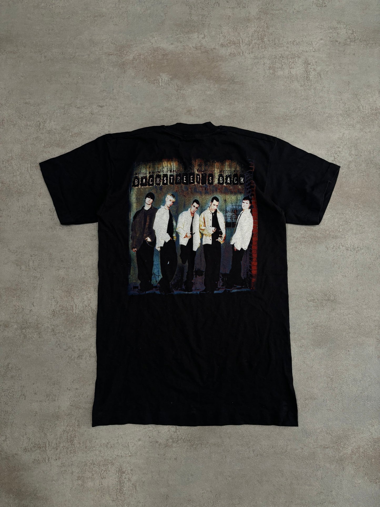 Camiseta Full Print Backstreet Boys Single Stitch 90s Vintage - M