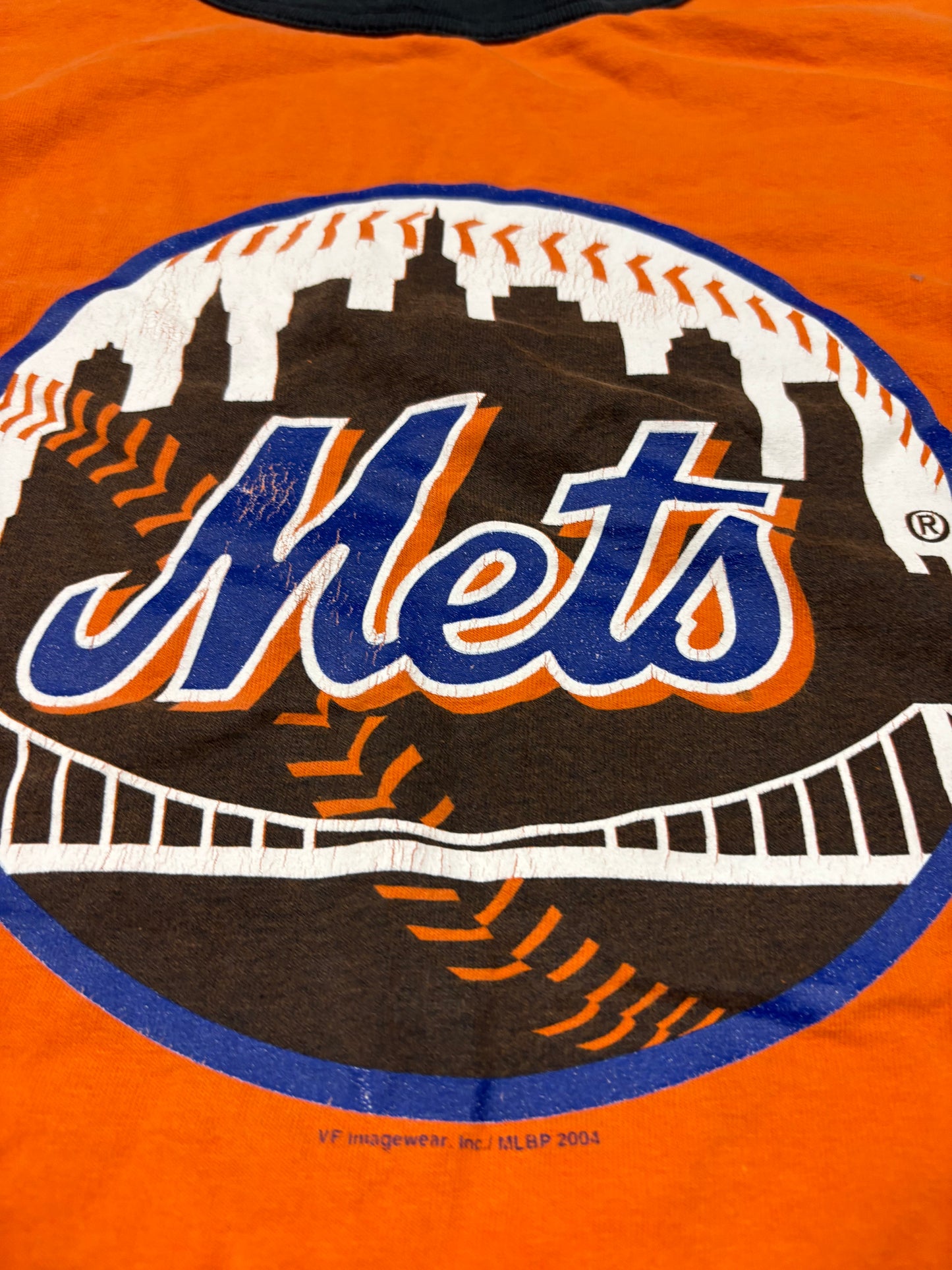 Camiseta Lee Meta Baseball 2004 Vintage - M