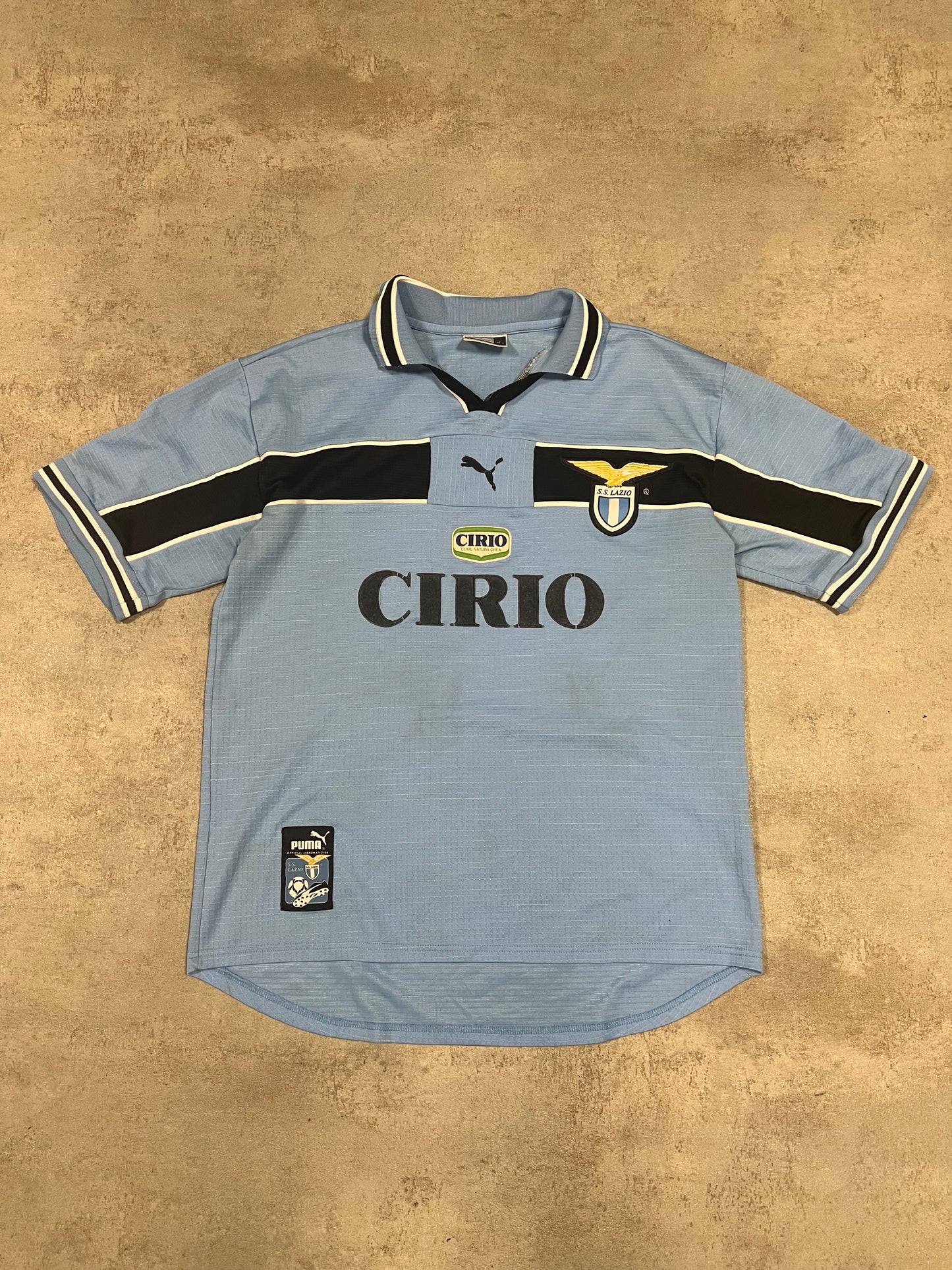 Camiseta Fútbol Vintage Puma Lazio 1999/00 Kit - L