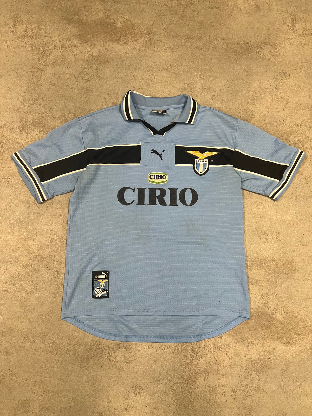 Camiseta Fútbol Vintage Puma Lazio 1999/00 Kit - L