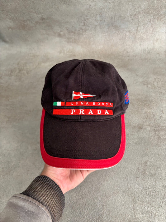 Gorra Prada Luna Rossa 00s Vintage