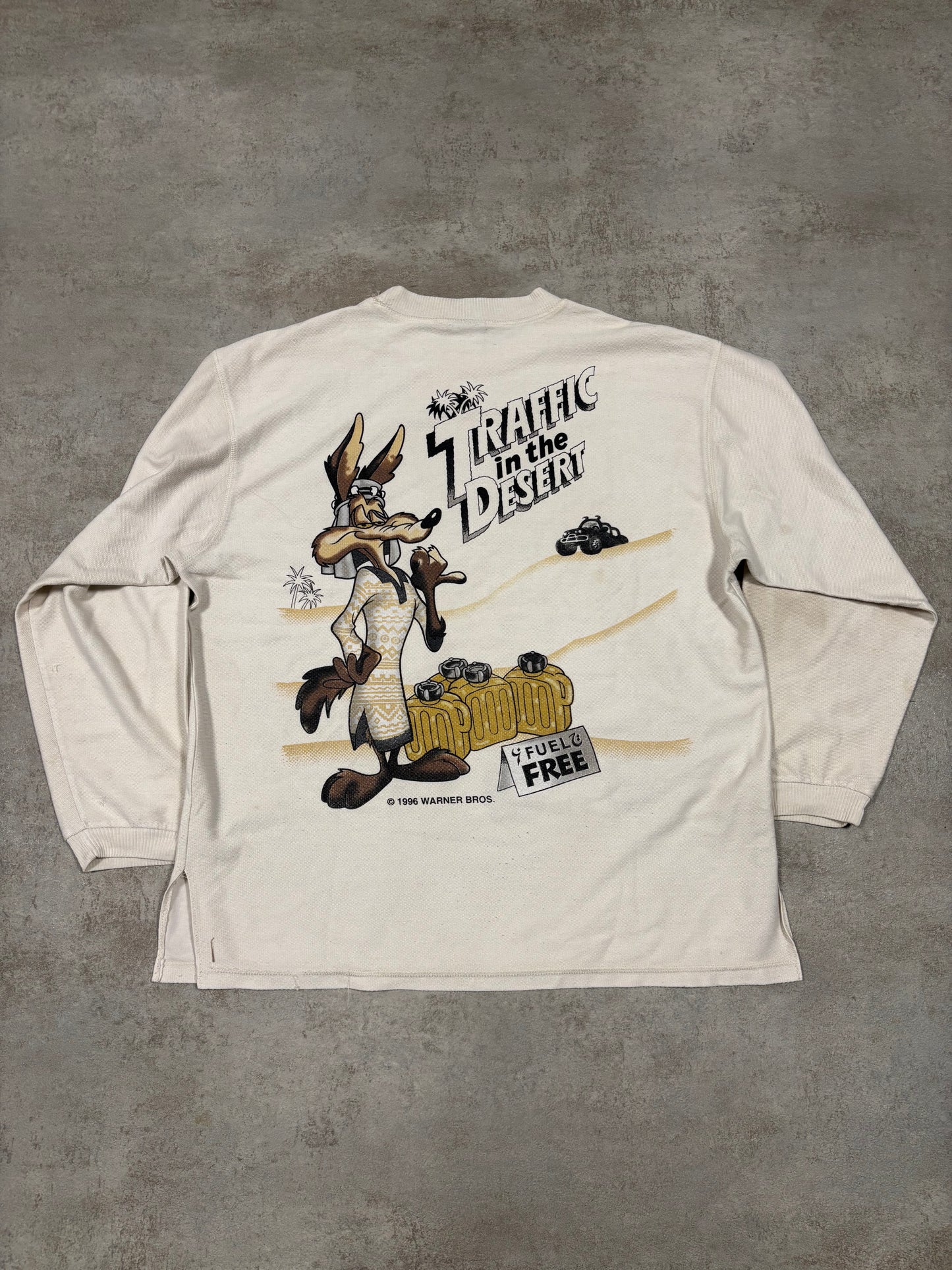 Sudadera Gráfica ‘Loose Fit’ Looney Tunes 1996 Vintage - L