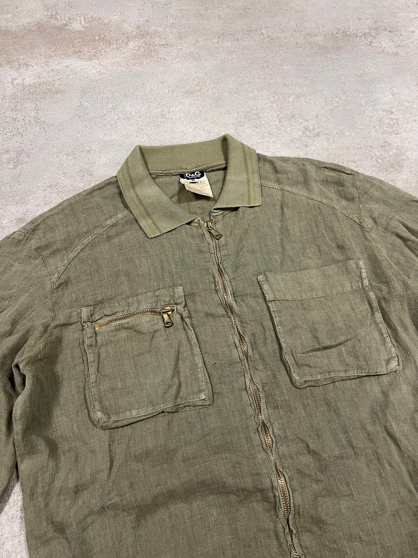 Camisa Cáñamo Vintage Dolce Gabbana 00’s - L