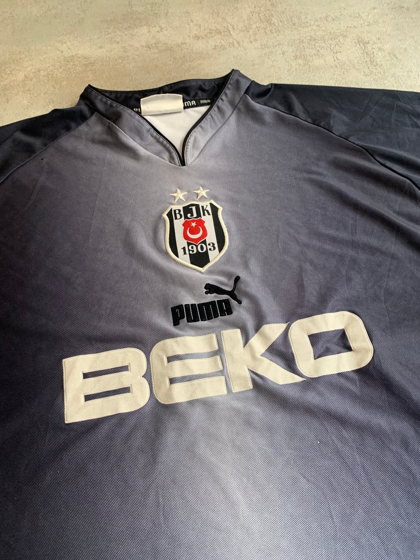 Camiseta Vintage Puma Besiktas 2002 Cuarta Equipación - XL