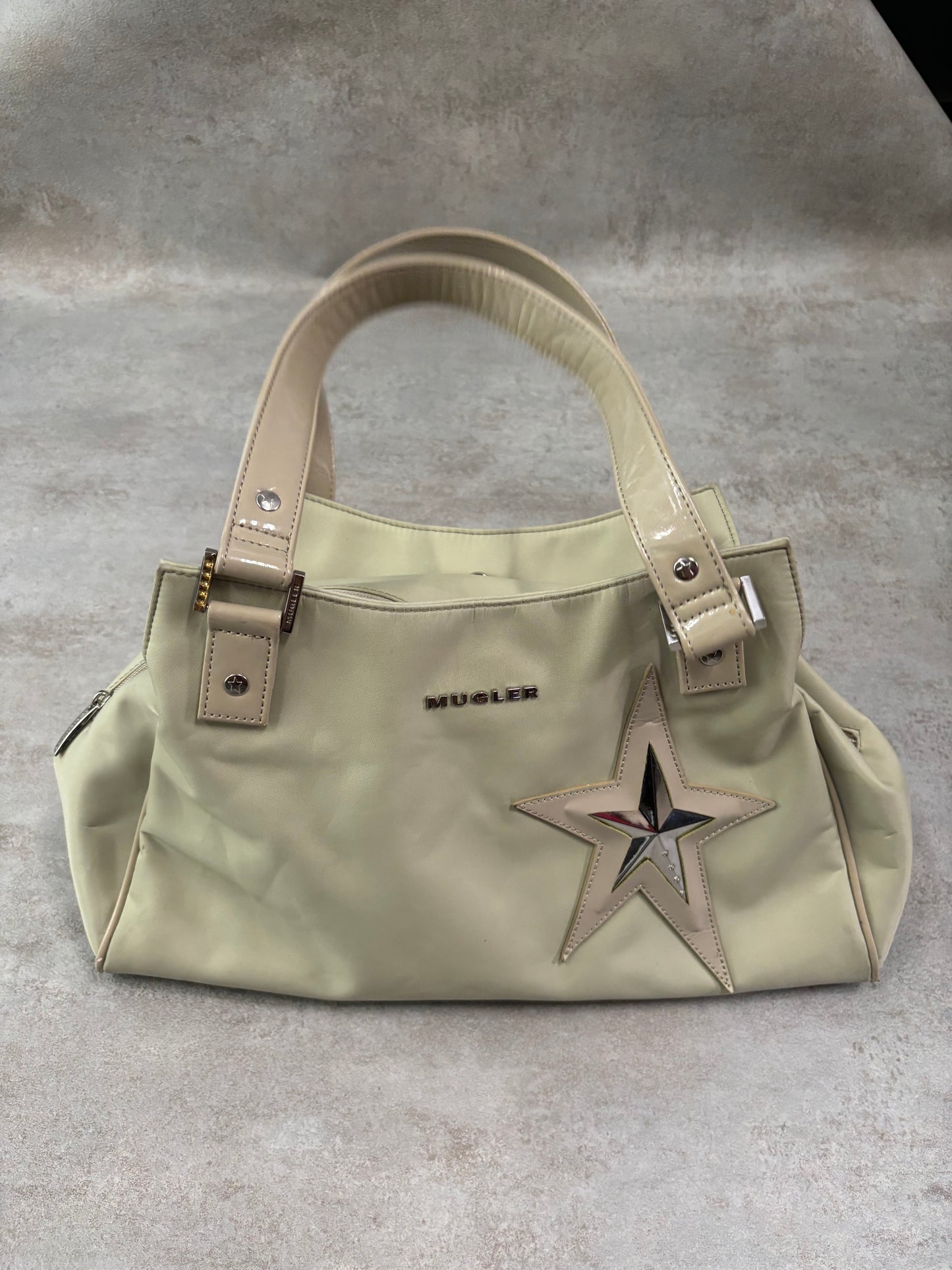 Bolso de Mano Mugler 00s Vintage