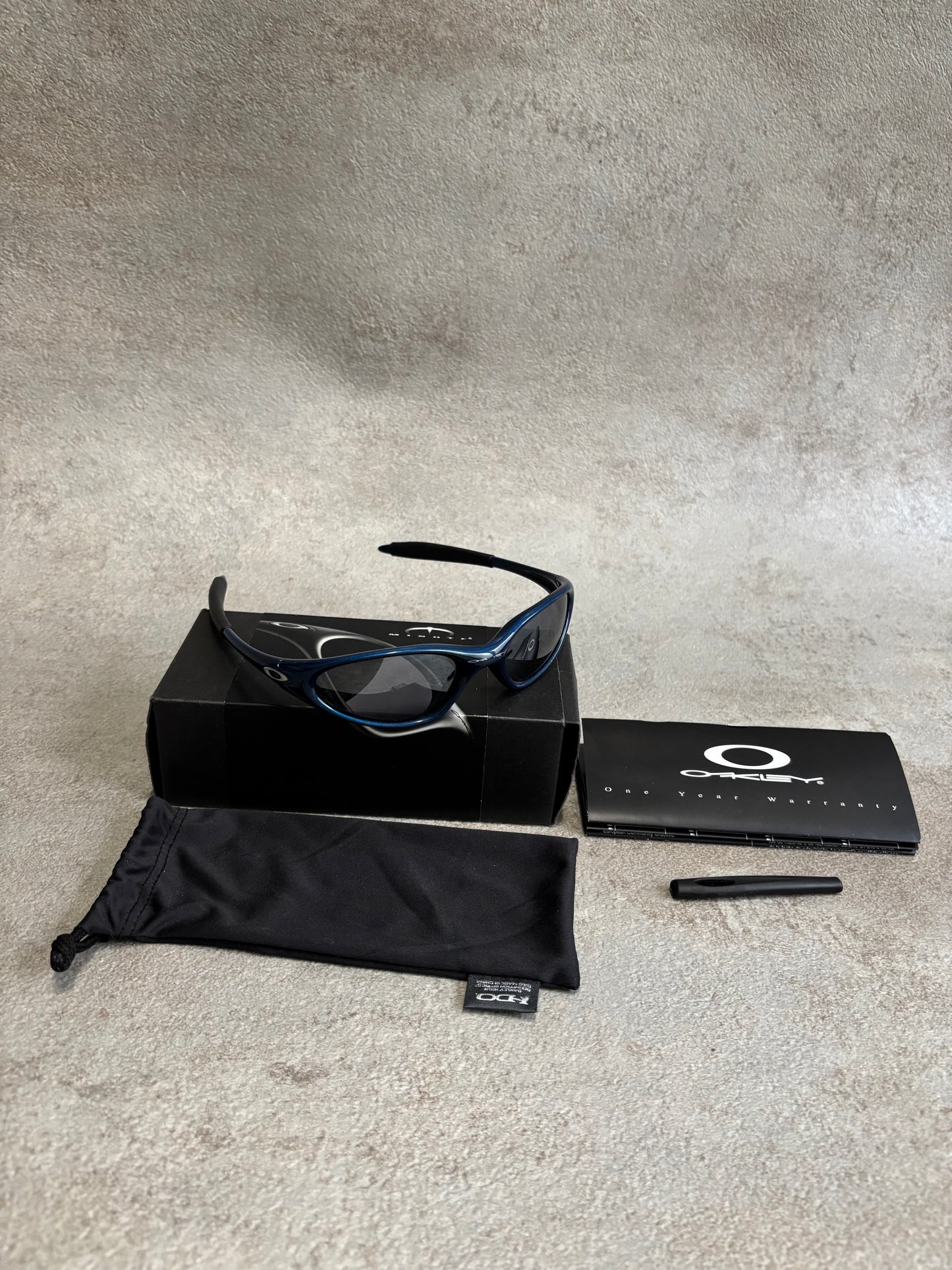 Gafas Oakley Minute ‘Code Blue’ 2000 Vintage With OG Case