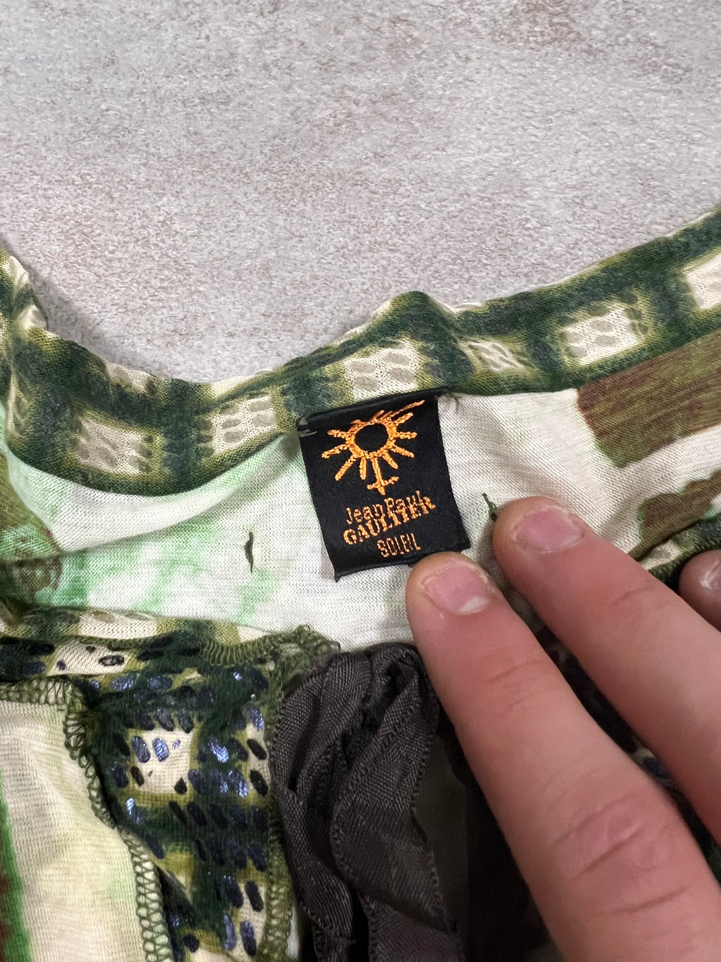 Top Estampado Vintage Jean Paul Gaultier 00’s - M