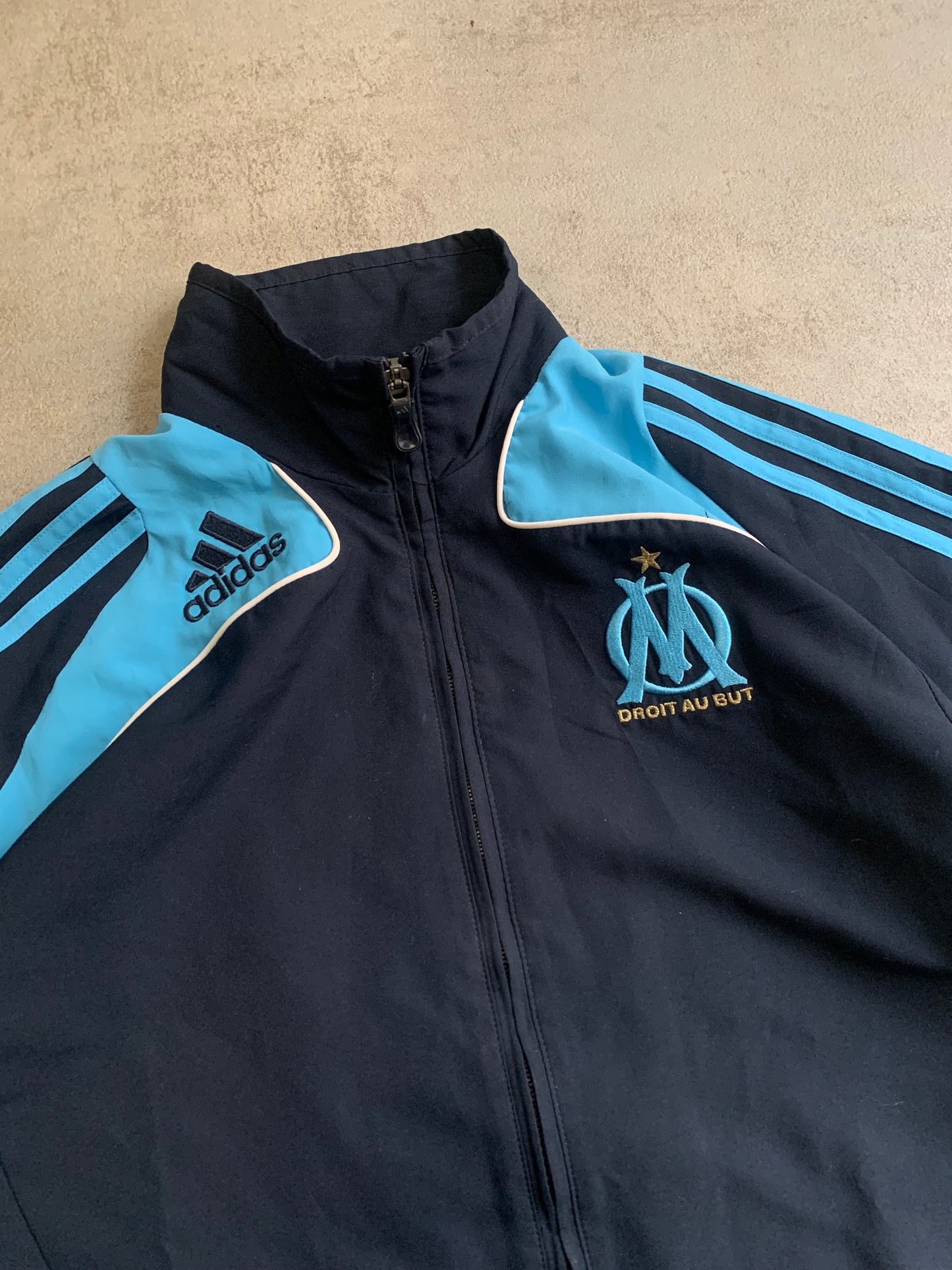 Chaqueta Track Vintage Adidas Marsella 2008 - M