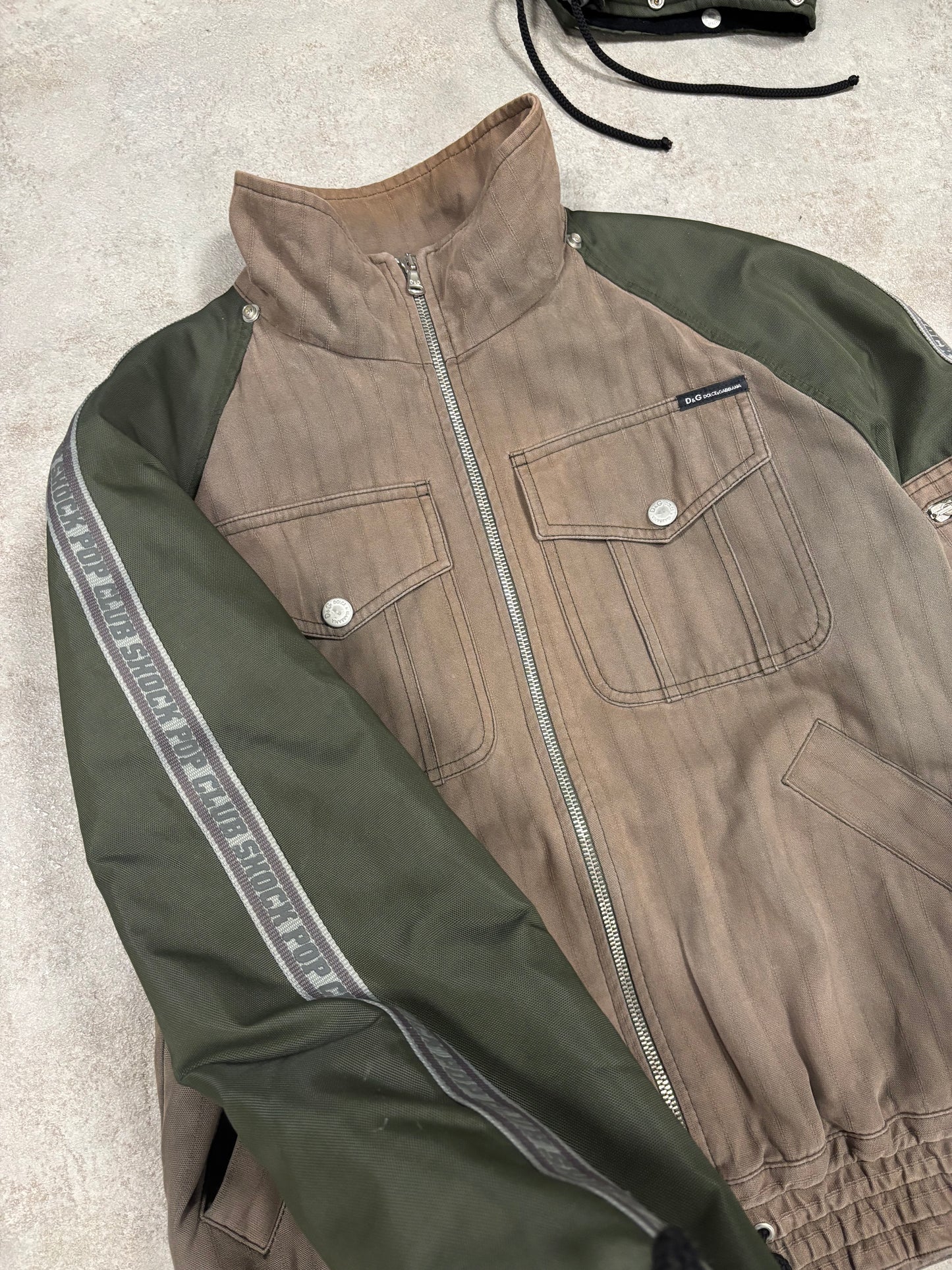 Chaqueta Cargo ‘Sun Faded’ Dolce & Gabbana Archive 2003 Vintage - M