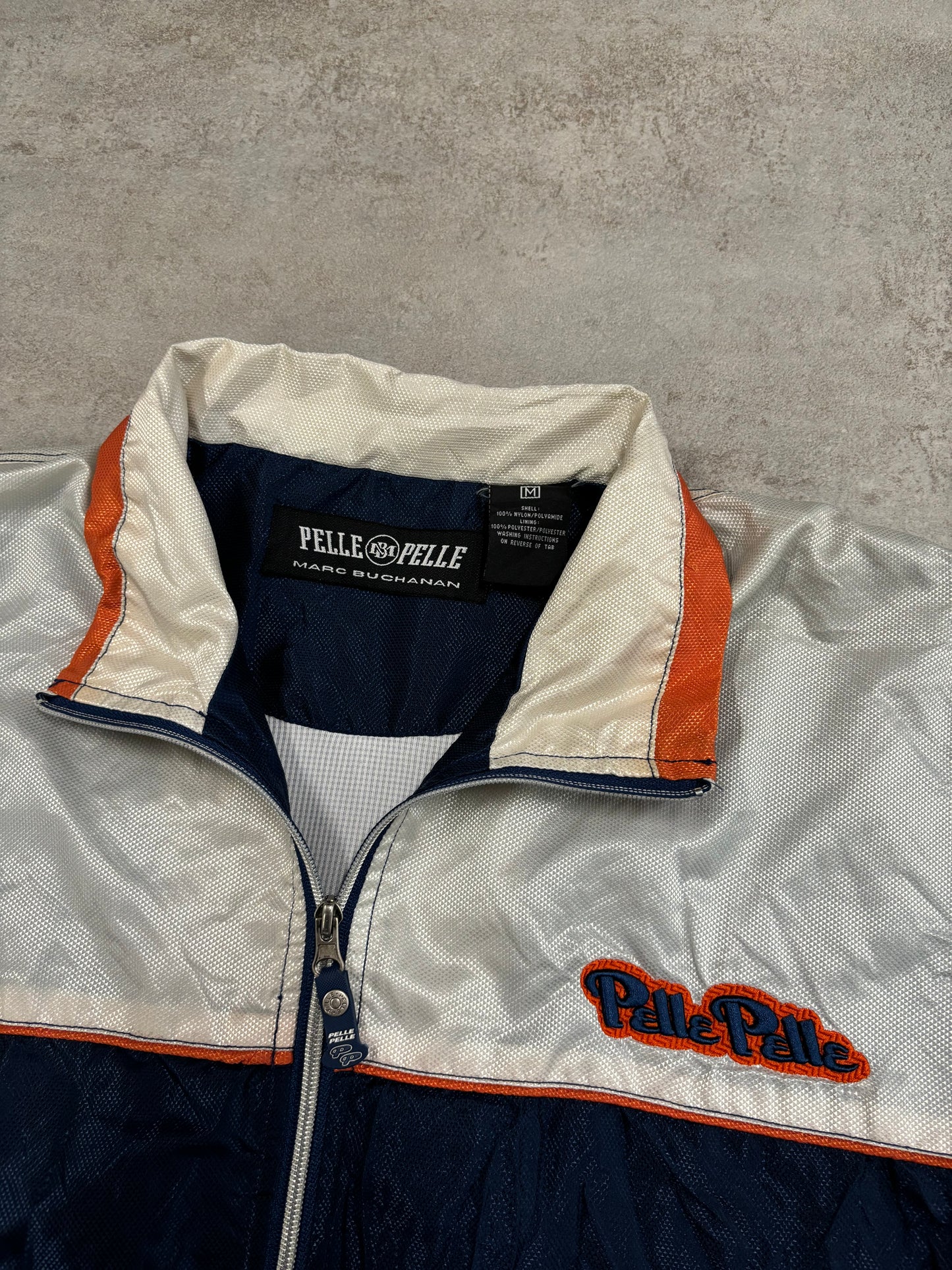 Chaqueta Track Pelle Pelle Marc Buchanan 90s Vintage - XL