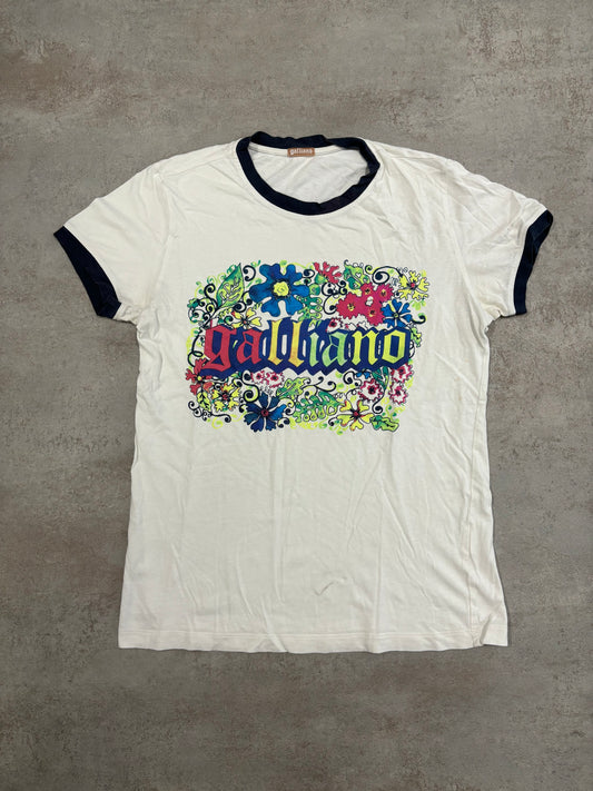 Camiseta Estampada John Galliano - S