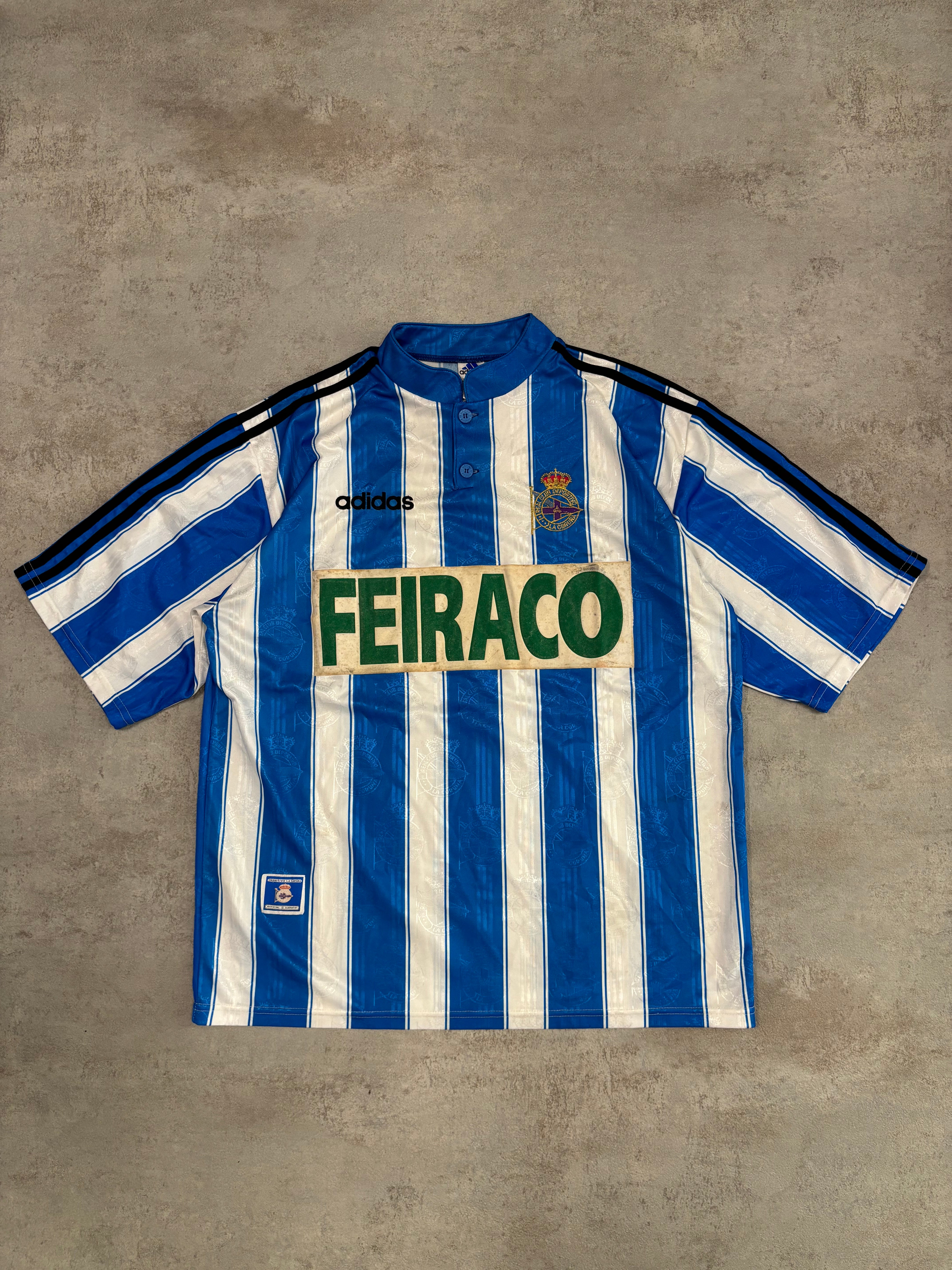 Camiseta Adidas Deportivo De La Coruna 1997 98 XL