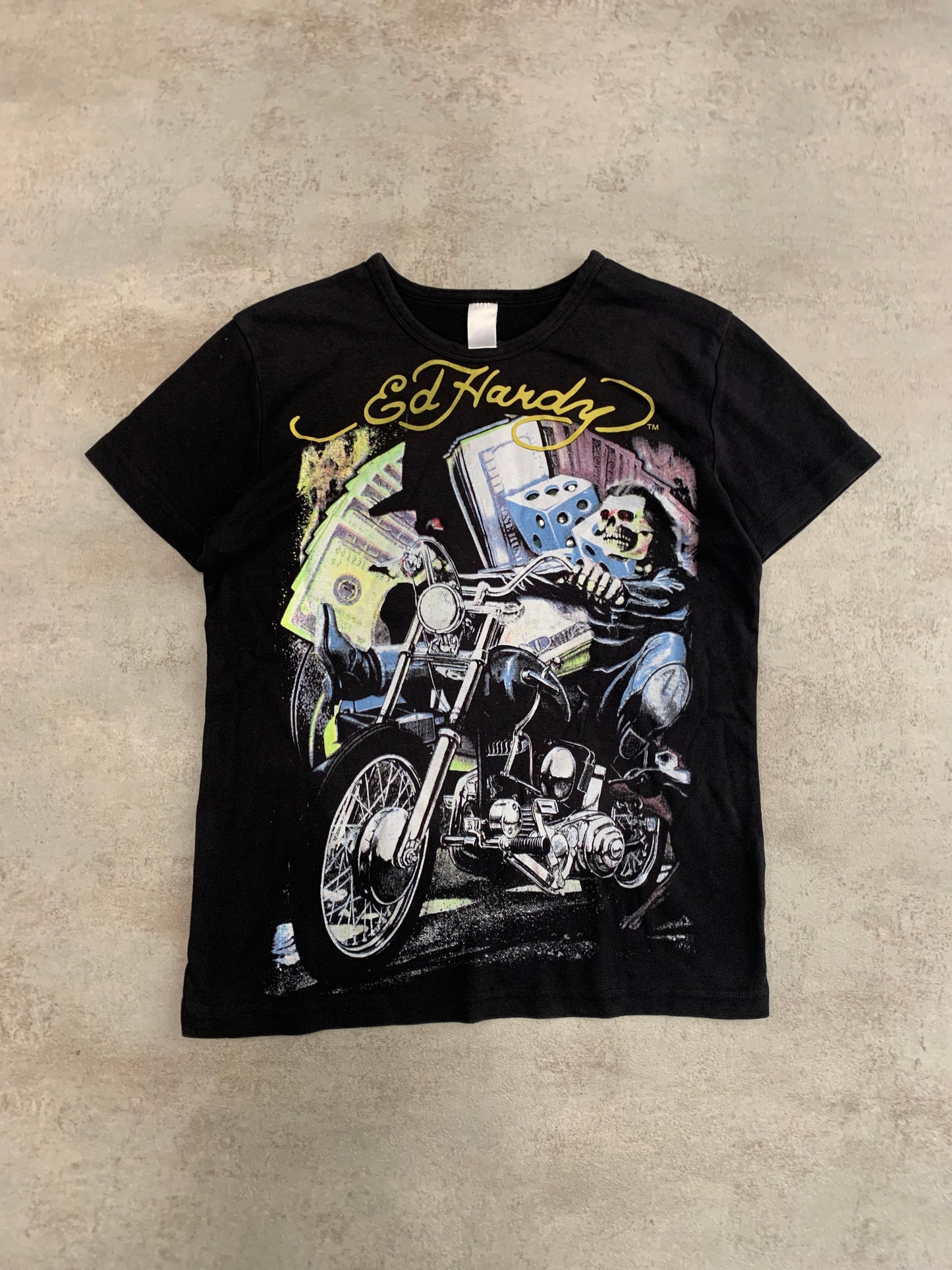 Camiseta Vintage Ed Hardy Y2K - M