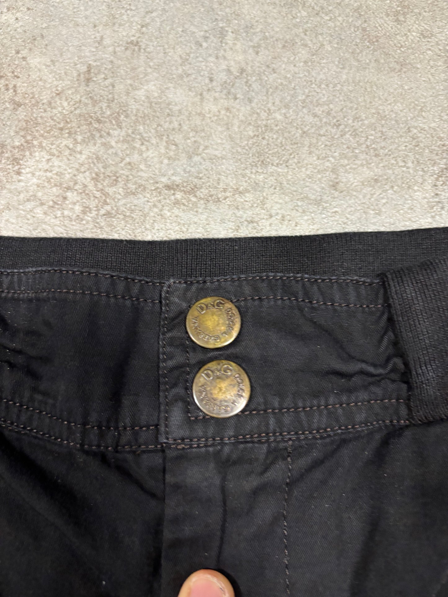 Pantalones Cargo Anchos Dolce & Gabbana 2002 Vintage - M