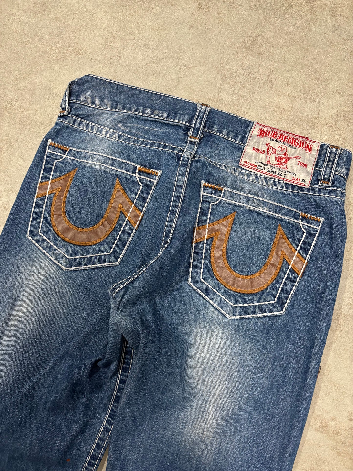 Pantalones Vaqueros True Religion 00s Vintage - M