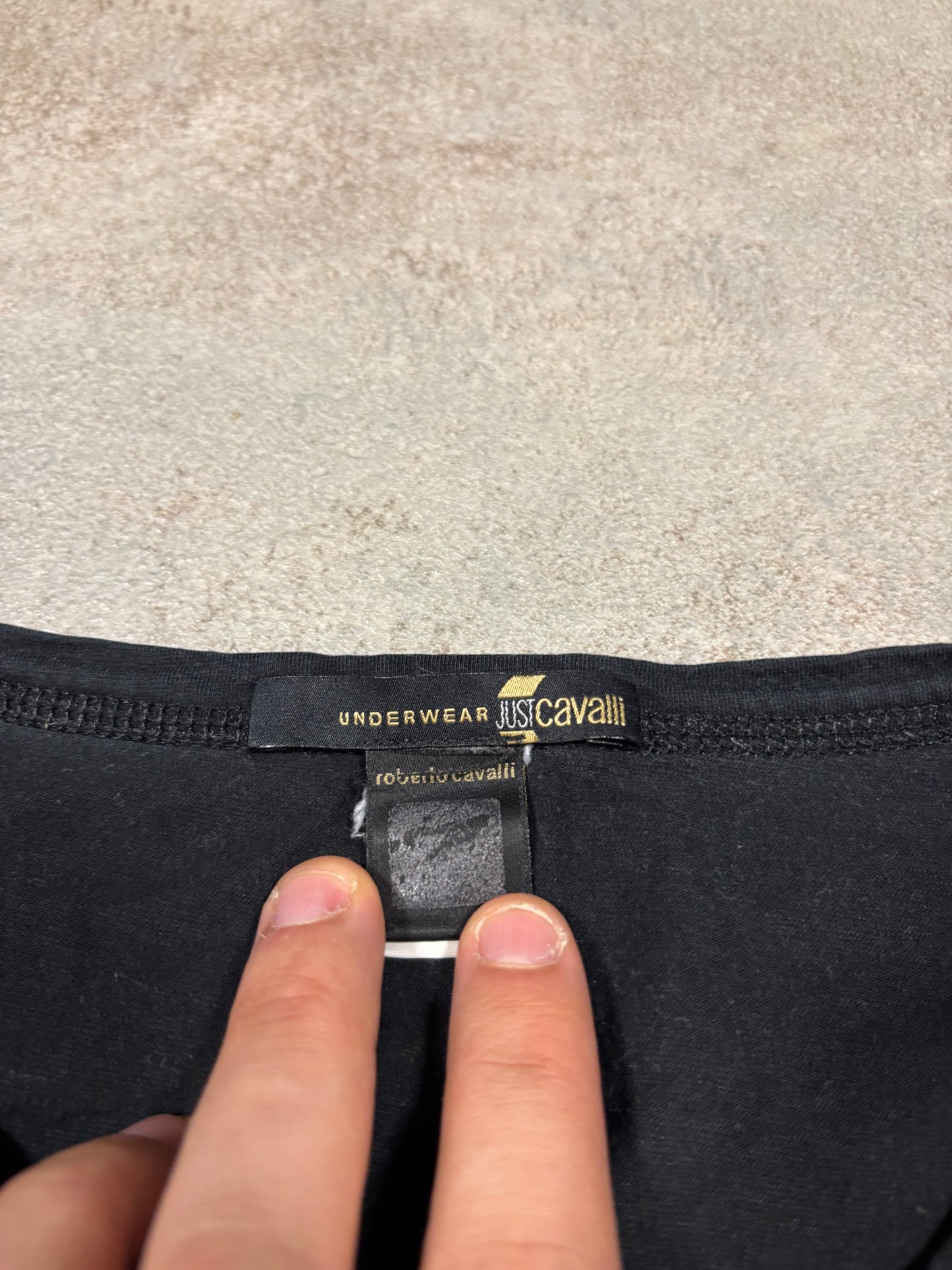 Camiseta Gráfica Just Cavalli Y2K Vintage - S