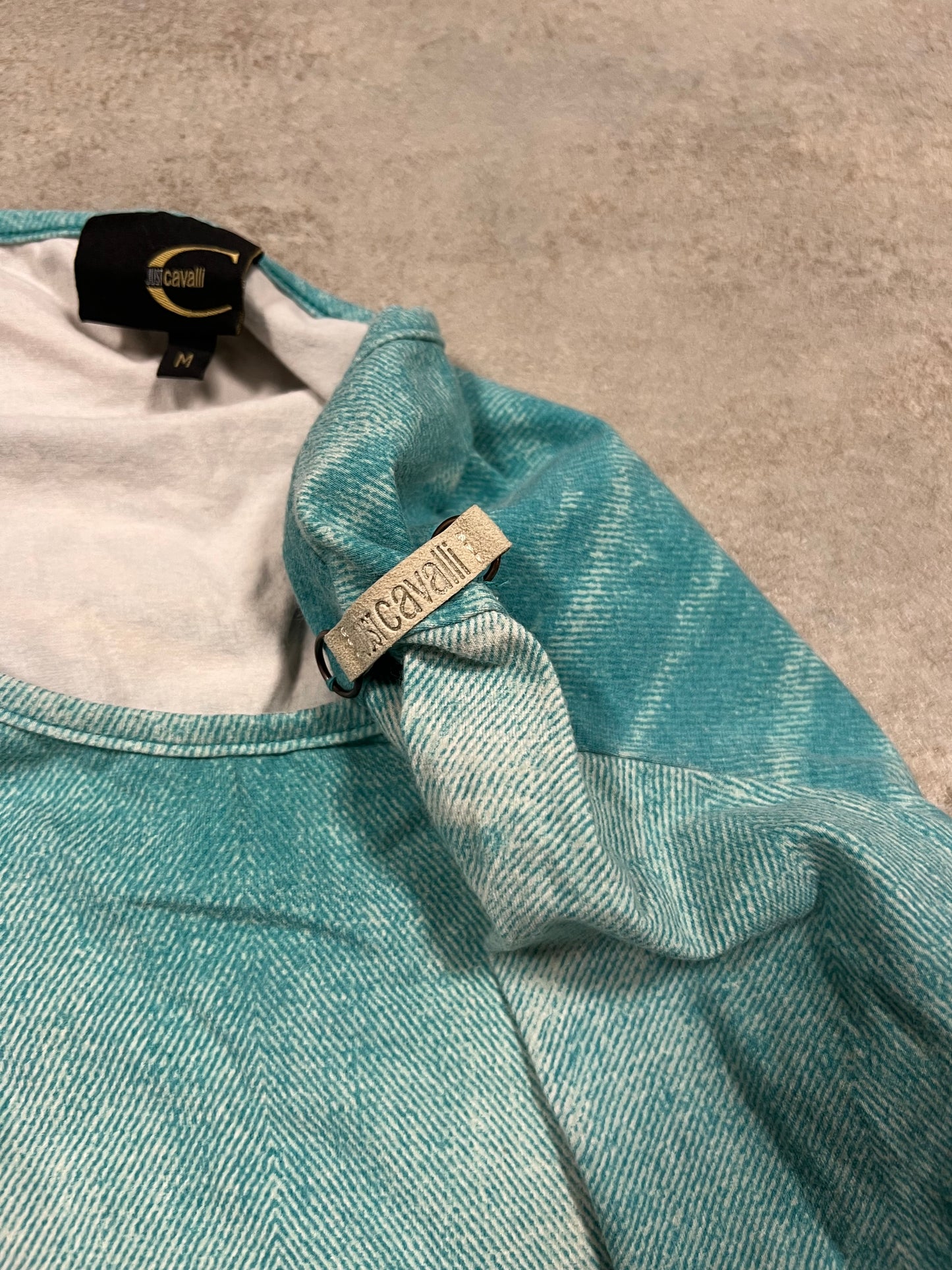 Top Estampado Vintage Just Cavalli Mangas 3/4 00’s - M