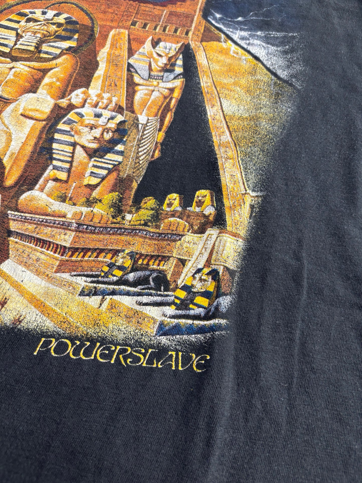 Camiseta ‘Powerslave Album’ Iron Maiden 1984 Vintage - M