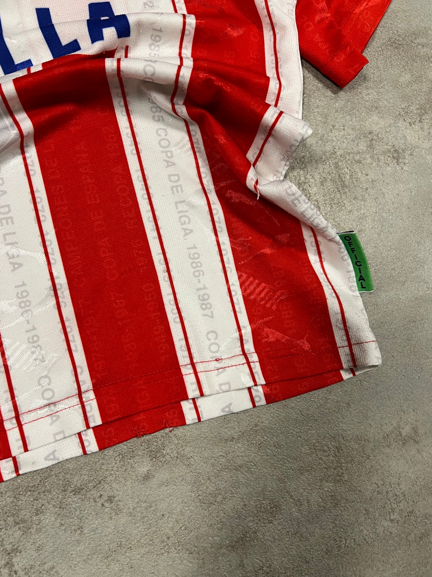 Camiseta Fútbol Vintage Puma Atlético Madrid 1995/96 ‘Marbella ‘ Kit - L