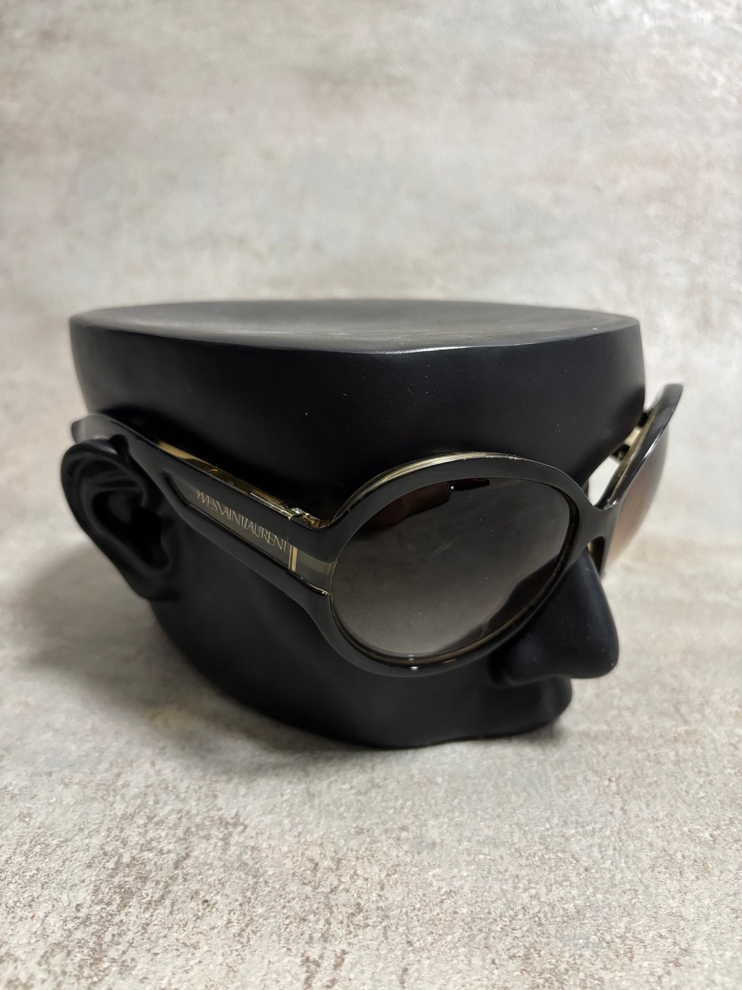 Gafas Oversize Transparent Yves Saint Laurent 90s Vintage