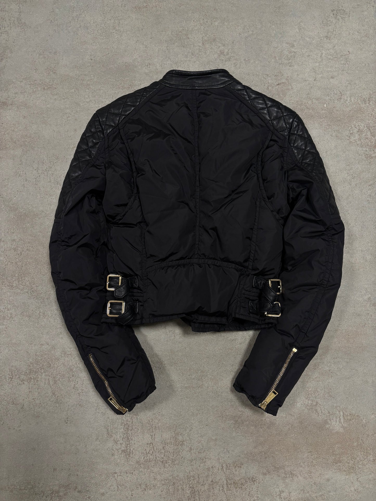 Chaqueta Racing Asimétrica Multizip Dsquared2 00s Vintage - XS