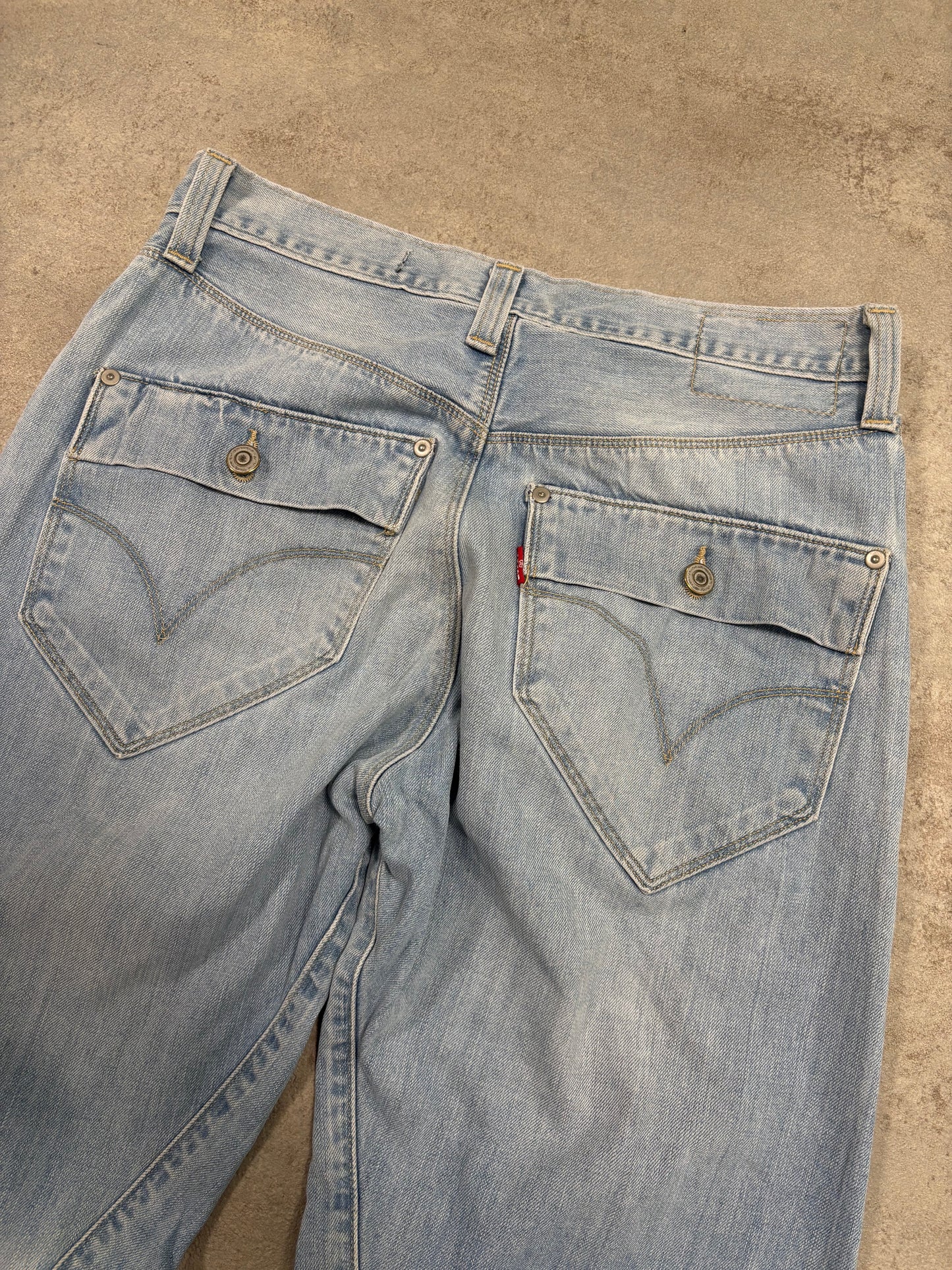 Pantalones Rectos Levi’s Engineered 00s Vintage - S