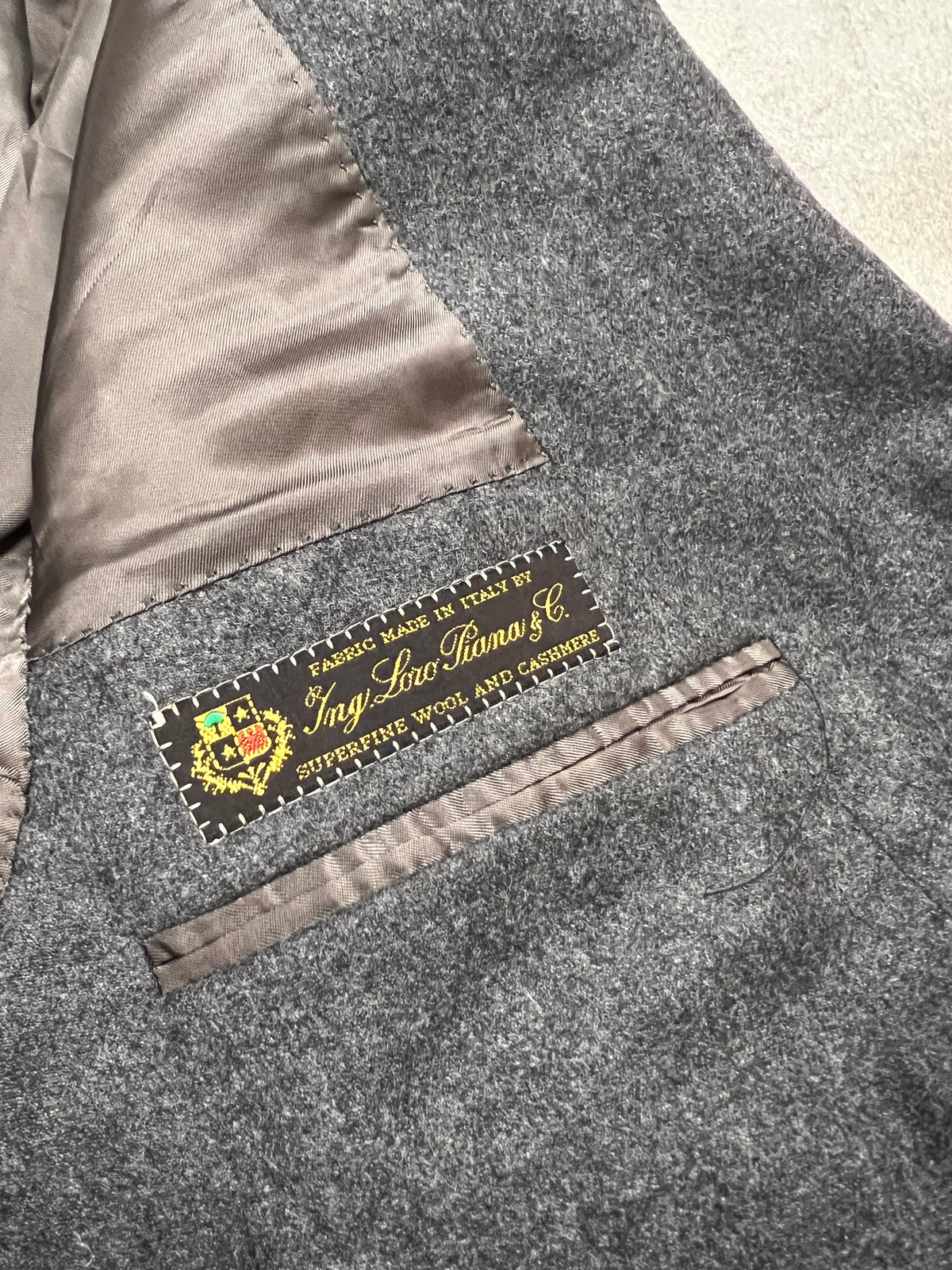 Blazer Lana Vintage Loro Pianna 90’s - L