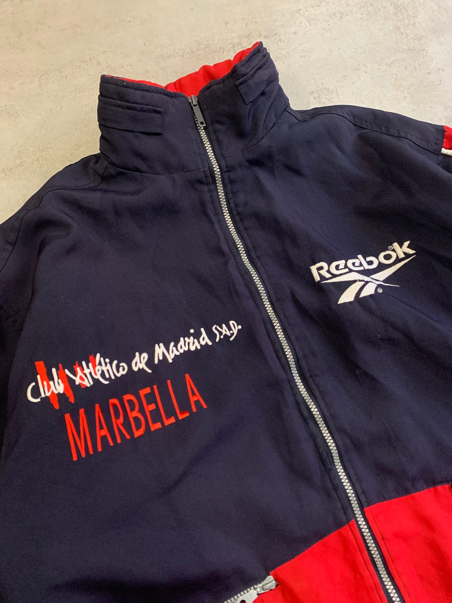 Chaquetón Vintage Reebok Atletico Madrid 00’s Marbella - XL