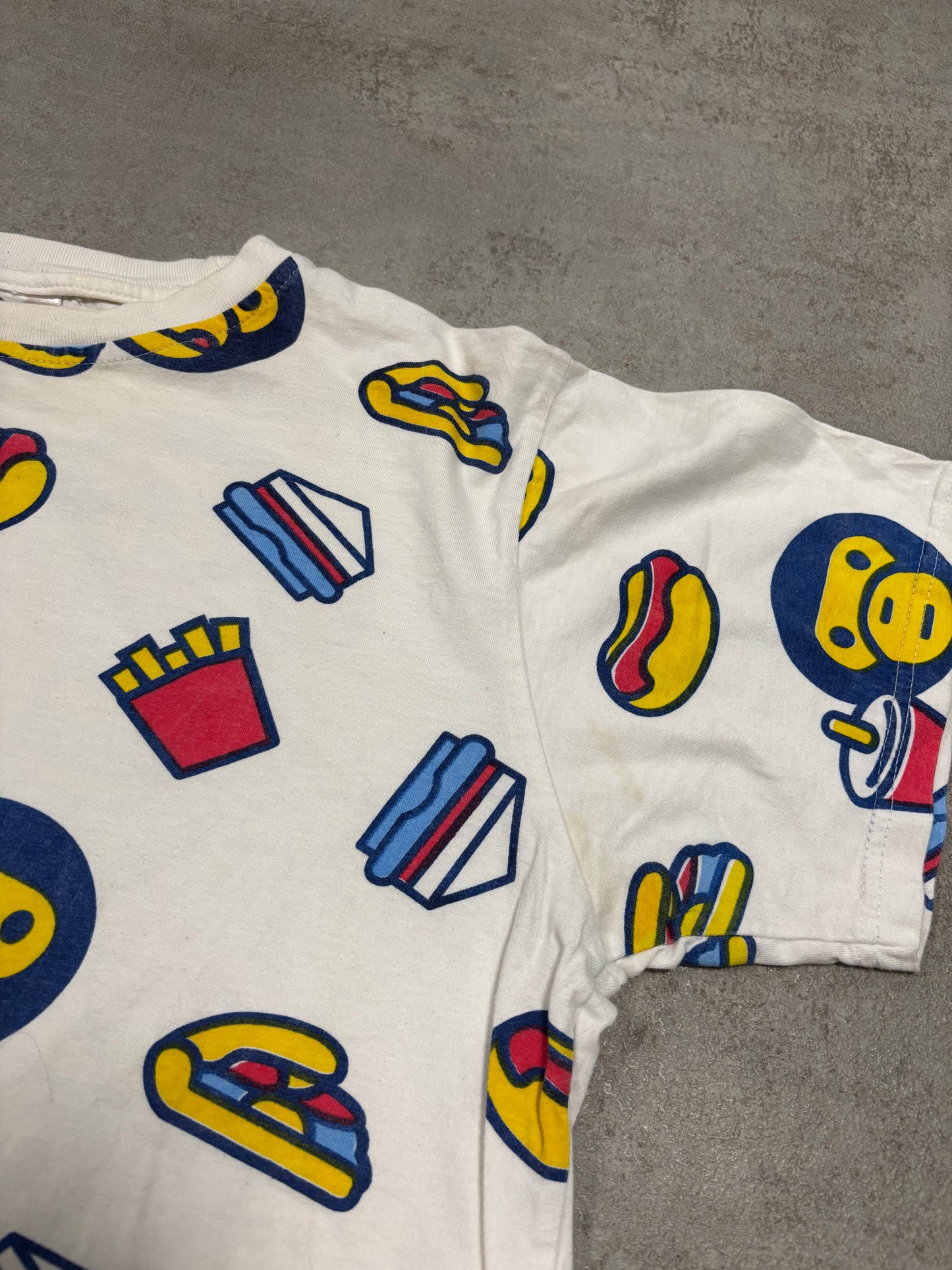 Camiseta Estampada Baby Milo Bape 00s Vintage - L