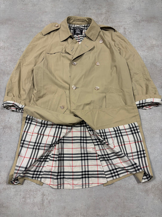 Gabardina Burberry 80s Vintage - L