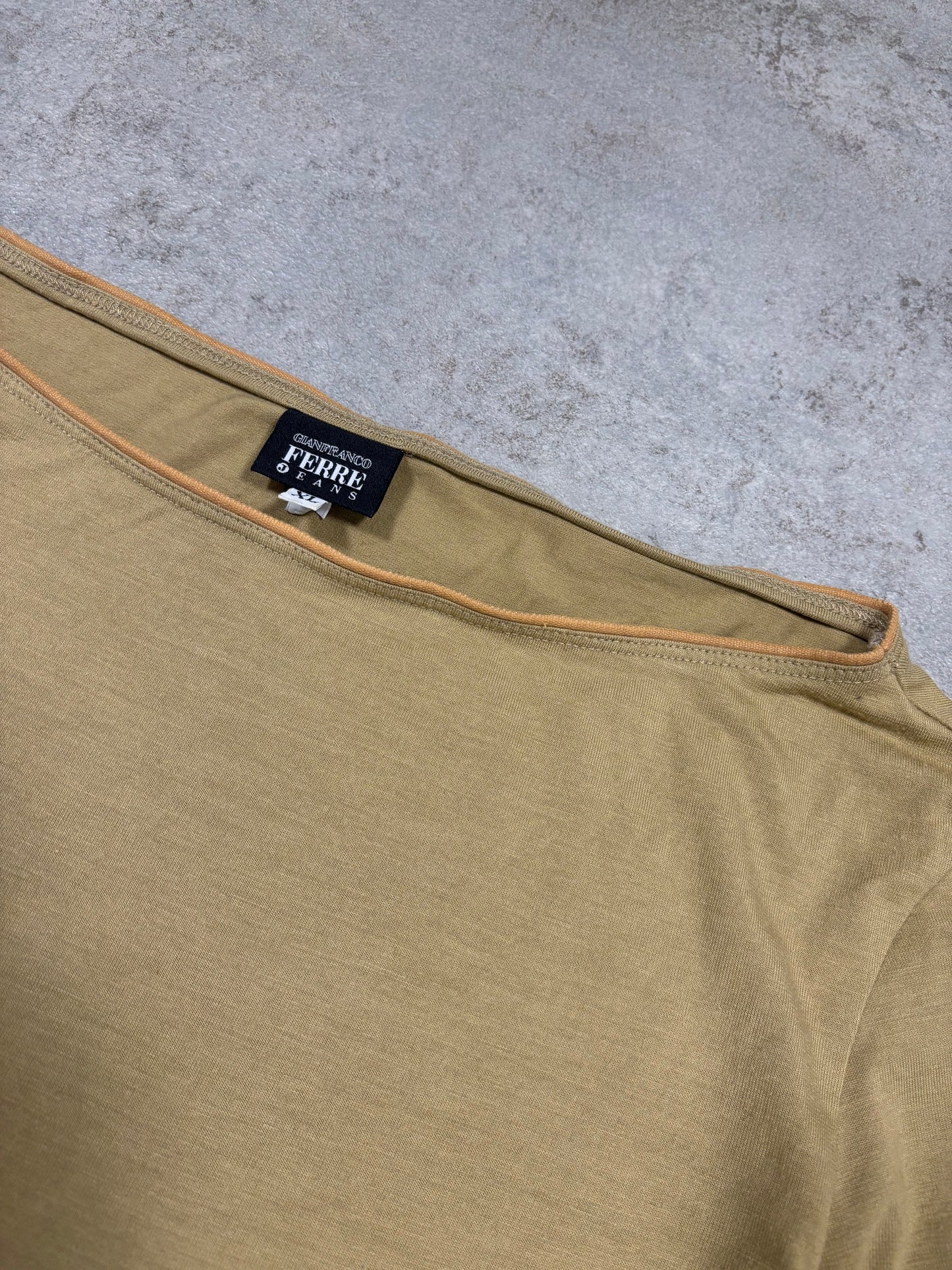 Camiseta Manga Larga Gianfranco Ferré 00s Vintage - M