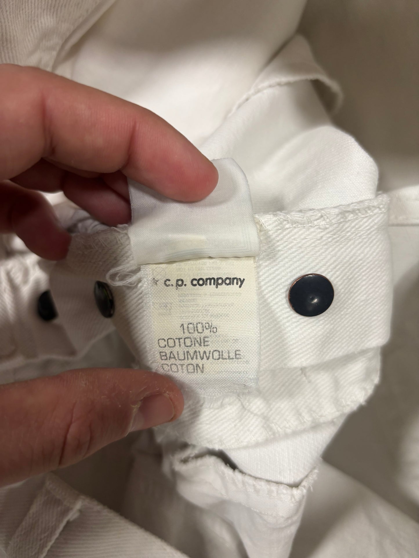 Pantalones Rectos Stone Island 90s Vintage - M