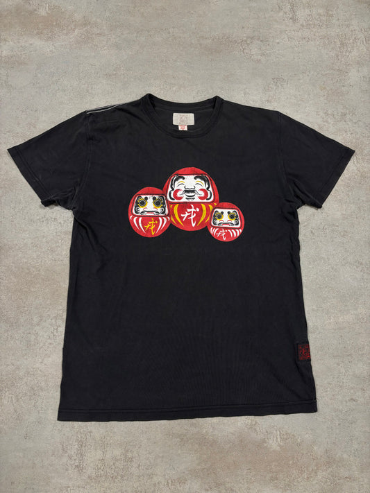 Camiseta Gráfica Evisu 00s Vintage - M