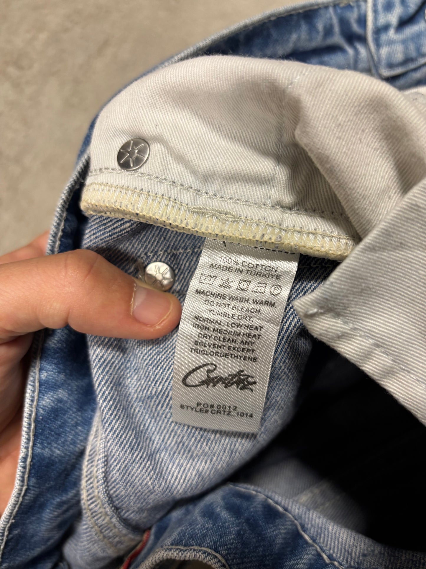 Pantalones Rectos Pinza Corteiz C-Star - M