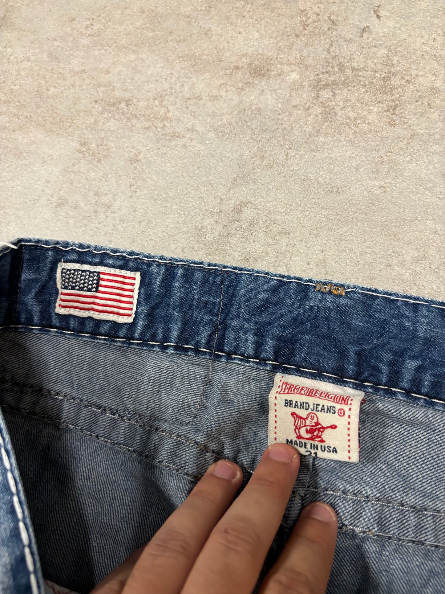 Pantalones Vaqueros True Religion 00s Vintage - S