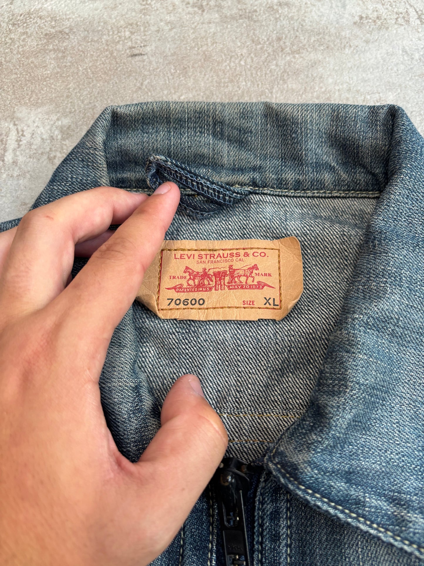 Chaqueta Denim Levi’s 70600 Multipocket 00s Vintage - M