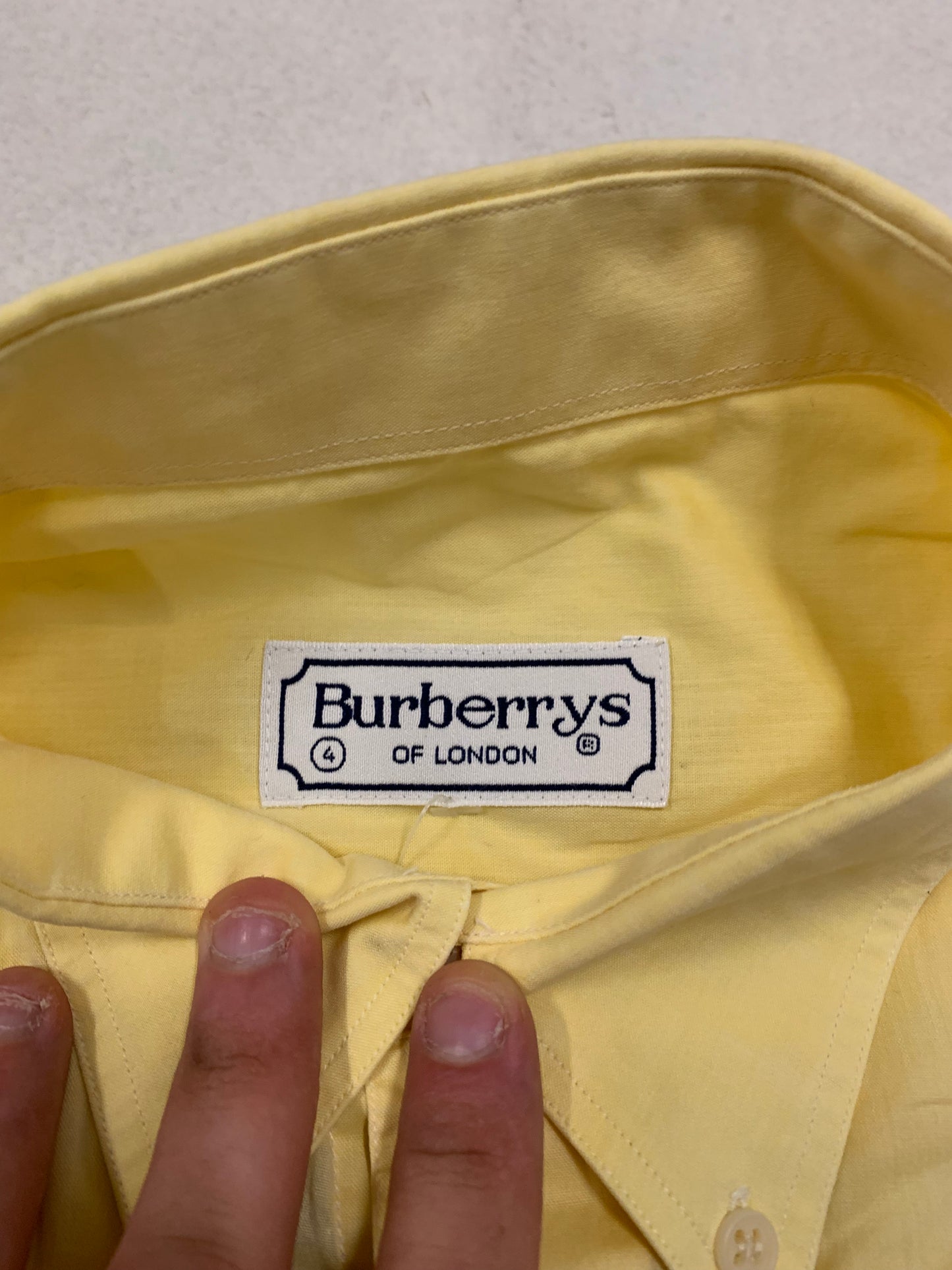 Camisa Vintage Burberry 80’s - L