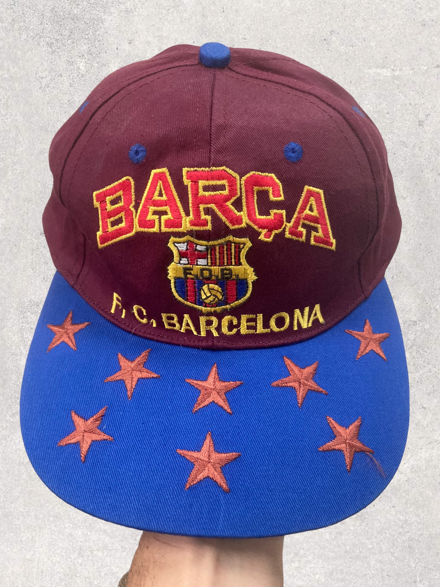 FC Barcelona 'Bootleg' 90s Vintage Cap