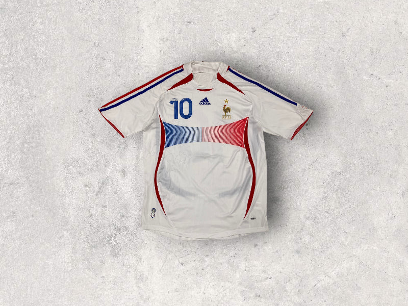 Camiseta Visitante Adidas Francia World Cup 2006 Vintage - XL